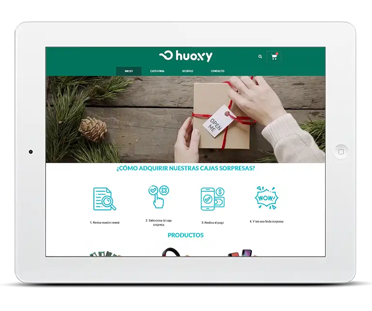 Diseño Web – Huoxy